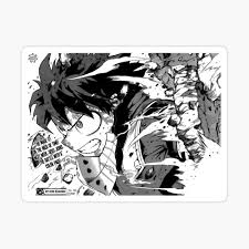 Our wide selection is elegible for free shipping and free returns. Boku No Hero Academia Deku Manga Art Board Print By Zerlingg Redbubble