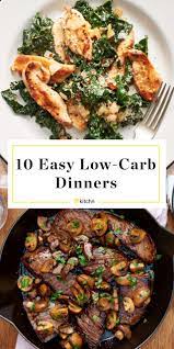 Our 10 Easiest Low Carb Dinner Recipes Health Dinner Recipes Low Carb Dinner Recipes Healthy Comfort Food