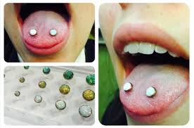 Like a snake, the tip of a lamia's tongue possesses a sensory organ that allows a lamia to detect smells in the air. Horizontal Tongue Piercings Amato Fine Jewelry Body Piercing