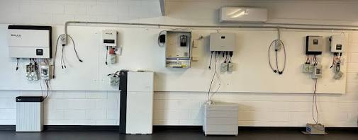 Energy storage system for home efficiency, AI generated