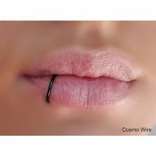 Silver Plated Fake Lip Ring Fake Lip Piercing Ring Gold Silver Black Antique Brass Lip Ring Fake Piercing High Quality Wi Fake Lips Lip Jewelry Fake Lip Ring