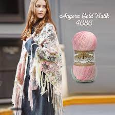 Alize Angora Gold Batik Ile Sal Batik Orgu Dantel