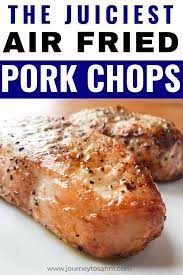 How To Make Juicy Air Fryer Pork Chops The Easy Way Air Fryer Recipes Easy Air Fryer Recipes Breakfast Air Fryer Recipes Healthy