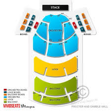 Aronoff Center Seating Chart Aronoff Center Procter And