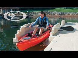 There S A Reason This Product Line Is Branded Ez Dock This Is The Simplest Most Innovative Docking System For Ka Kayaking Kayak Camping Camping Destinations