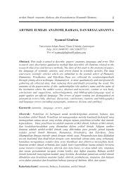 Sulistiyo winarni (1656200236) dosen pengampu : Http E Jurnal Unisda Ac Id Index Php Kata Article Download 152 41