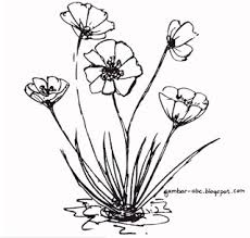 Cara mudah menggambar bunga teratai langkah demi langkah dengan via youtube.com. Sketsa Bunga Sederhana Terlengkap Mudah Di Gambar