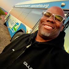 Morning greeting from train trackside