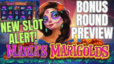 NEW SLOT REVIEW 🎰 Maria's Marigolds Slot by IGT: 86x BONUS WIN on ...