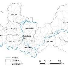 It will add to your video a stylish animation of a socialist republic of vietnam map for every taste. Location And Map Of Bac Giang Province In Vietnam A Color Version Of Download Scientific Diagram