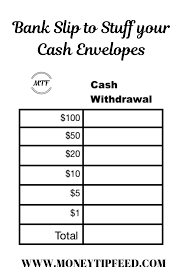 To make sure you have cash receipt accounting down pat, check out the examples below. Bank Slip Cash Envelopes Cash Envelopes Cash Envelope System Free Budget