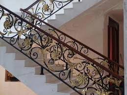 Add an artistic touch to your property with custom metal fabrication from aj wrought iron security. Hot Dipped Galvanized Exterior Wrought Iron Stair Railings Cast Iron Handrail For Sale Wrought Iron Railing Manufacturer From China 109810245