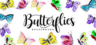 This is the first stage in the life cycle of a butterfly—the egg stage. Beautiful Watercolor Butterflies Background 677098 Vector Art At Vecteezy