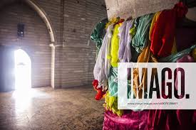 Tomb of Sex Adi (Sheikh Adi Ibn Musafir) in the Lalish capital of the  Kurdish sect