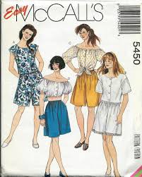 90s koko beall womens tunic and skirt vogue sewing pattern 7050 size 8 10 12 bust 31 1/2 to 34 ff diy shirt dress women pattern dresses etsy womens sewing patterns shopping womens dresses fashion. Vintage Sewing Patterns Women S Dresses 1990s