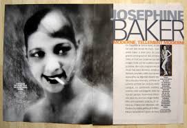 Paris Match n°2659, coupure de presse, joséphine baker