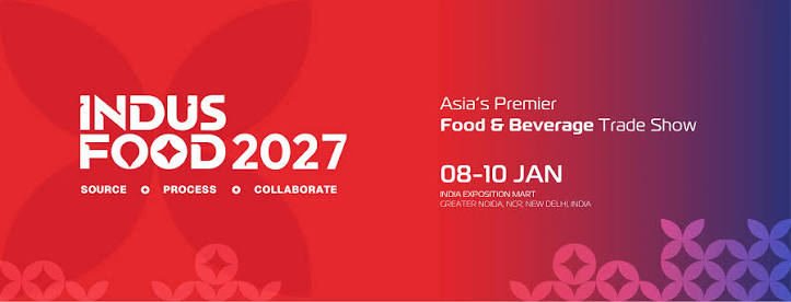 Indusfood 2027 — India Expo Centre & Mart, Greater Noida, Uttar Pradesh, India
