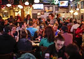 Thursdays here are especially popular, when nearly a dozen varieties of haute burgers are available. Genial Pursuit Trivia Games Pack Local Bars Restaurants The Blade