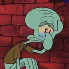  Squidward Sad