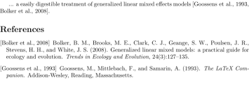 The first letter of each word decides the order? Tutorial 17 1 Latex