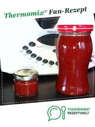 Erdbeermarmelade Cremig Ohne Stucke Auf Die Schnelle Rezept Thermomix Rezepte Erdbeermarmelade Erdbeeren Marmelade