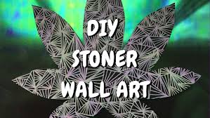 See more ideas about marijuana art, weed, weed art. Weed Leaf Wall Art Tutorial Stoner Crafts Chronic Crafter