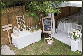 If you are considering having a small wedding and are in need of some inspiration, check out these 25 small wedding ideas for the perfect intimate occasion. Wedding Decorations Wedding Backyard Reception Backyard Wedding Decorations Wedding Reception At Home