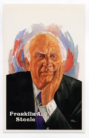 2001 Perez-Steele 15th Series Postcard Franklin Steele Card G #'d /10,000