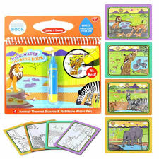 Download Water Drawing Book Coloring Book Doodle Magic Pen Painting Drawing Board For Kids Toys Birthday Gift 2356 1 Wild Animals Alexnld Com