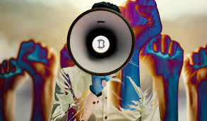 Check spelling or type a new query. Masked Protester In Los Angeles Issues Bitcoin Btc Manifesto The Daily Hodl