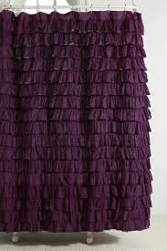 Waterfall Ruffle Shower Curtain Ruffle Shower Curtains Urban Outfitters Curtains Purple Curtains