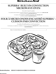 microwave oven manuals and guides