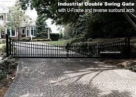 We offer designs you will not find anywhere else. Aluminum Driveway Gates Double Swing Greatfence Com