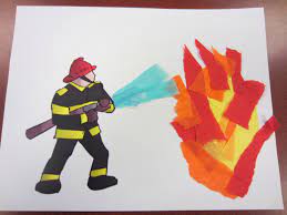 pin van nazish mubeen op crafts from the library brandweerman thema brandweer