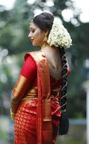 Pin By Arathi Shyam On Kerala Hindu Brides Bridal Hairstyle Indian Wedding Hindu Bride Indian Bridal