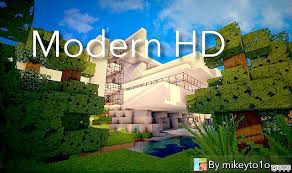 The most popular texture pack in the world! Modern Hd Texture Pack Para Minecraft