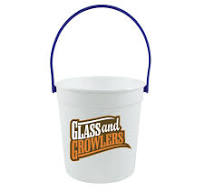 Plastic Rum Bucket 32oz | Glass and Growler