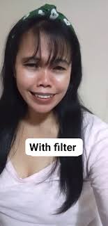 Me with filter no 2 and without filter no. 4😁