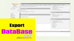 Export Mysql Database From Phpmyadmin Complete Backup