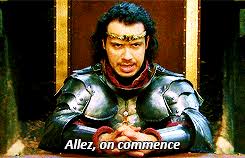 Astier perceval medieval humour karadoc. Welcome To The French Side Of Tumblr Gif Gifs France French Kaamelott French Friday French Problems