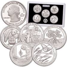 Mint 2020 map national park quarters collection book national park quarters album national parks commemorative quarters 2020 atb quarters. 2020 S America S National Park Quarters Silver Proof Set Littleton Coin Company