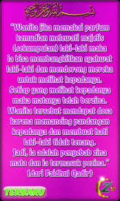 Kata apa yang diucapkan atau apa yang akan dilakukan seseorang ke. Hukum Wanita Memakai Parfum Menurut Islam New Fur Android Apk Herunterladen