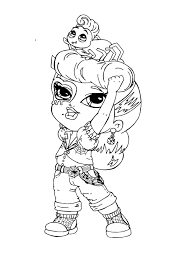 Free monster high coloring pages to print and download. Baby Monster High Coloring Pages Books 100 Free And Printable
