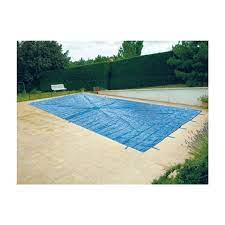 Bache De Protection Pour Piscine Enterree 5x8 Metres Avec Filet D Ecoulement Leroy Merlin