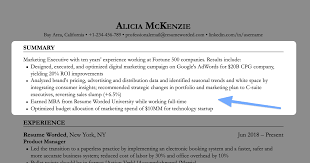 Resume examples see perfect resume examples that get you jobs. 10 Resume Summary Examples Experienced Hires Mid Level Career Changers