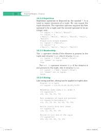 Ncert class 11 computer science notes are as per guidelines of cbse syllabus. Ncert Book Class 11 Computer Science Chapter 10 Tuples And Dictionaries Aglasem Schools