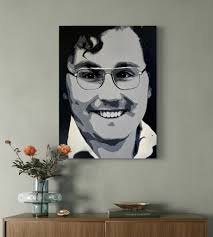 My painting of Michael Devine On this day 1981 Óglach Michael Devine died 