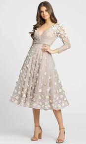 Maybe you would like to learn more about one of these? Mac Duggal Evening 67387d V Neckline 3d Floral Lace A Line Dress In 2021 Long Sleeve Floral Dress Mac Duggal Dresses Dresses