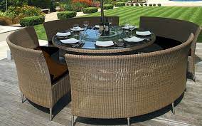 Modern Outdoor Furniture Round Outdoor Dining Table Outdoor Dining Furniture Outdoor Patio Furniture Sets
