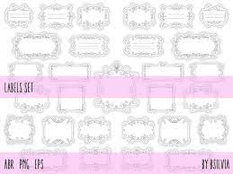 Labels Photoshop Brushes Clip Art Transparent Png Files Etsy Clip Art Photoshop Brushes Photoshop